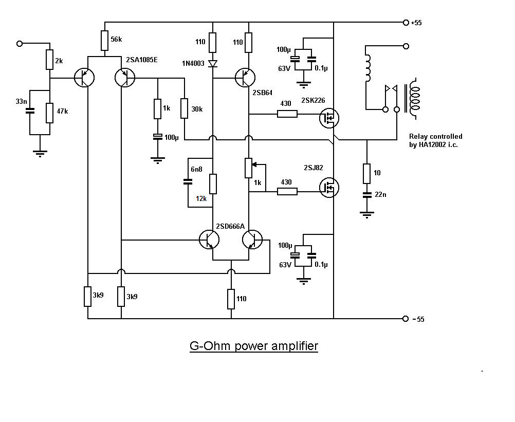 G-Ohm circuit diagrams.